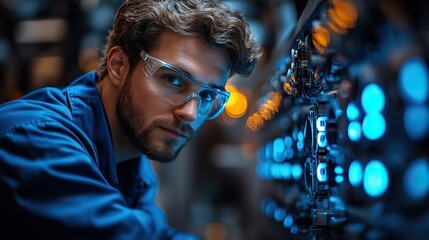 engineer harnessing smart industry 4 0 technologies for enhanced energy efficiency,sustainable development management