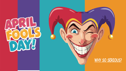 April Fool&rsquo;s Day Mischievous Joker