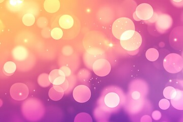 Fototapeta premium Colorful bokeh background with soft light effects