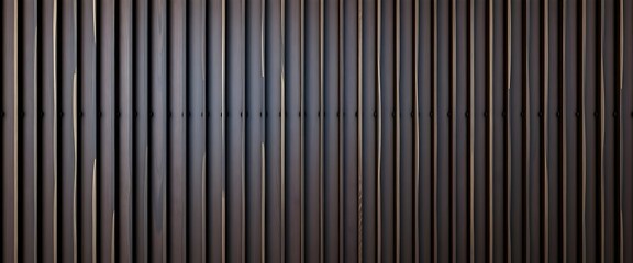 Obraz premium Wood background banner panorama long Brown wooden acoustic panels wall texture , seamless pattern, vertical, wallpaper 