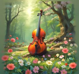 Illustration of sound background.