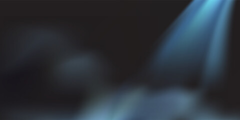 Wet asphalt  reflection of neon lights a searchlight  smoke. Abstract light in a dark empty street with smoke smog. Dark background scene of empty street night modern