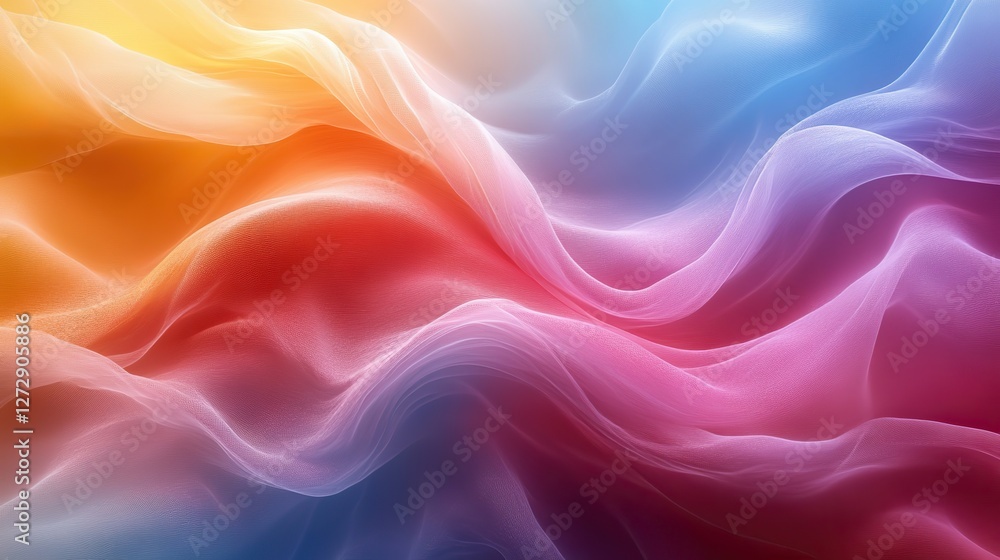 Poster fresh,beautiful colors abstract background with gradient,swirl patterns