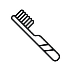 toothbrush icon vector design template simple and clean