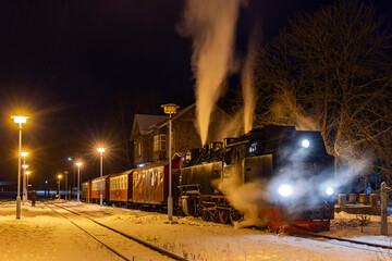 Bahnhof Alexisbad mit Selketalbahn