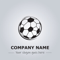 Obraz premium Ball logo company design illustration 