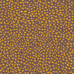 Abstract modern leopard seamless pattern. Animals trendy background. Color decorative vector stock illustration for print, card, postcard, fabric, textile. Modern ornament of stylized skin.
