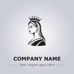 queen, vector, princess, luxury, symbol, icon, logo, crown, royal, design, king, illustration, gold, elegant, classic, abstract, template, decoration, vintage, sign, fashion, beauty, simple, modern, p