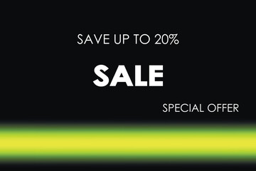 Obraz premium Sale design for flyers, advertising, banners, leaflets. Asbtract colorful sales background concept. Discount abstract promotion layout vector illustration.