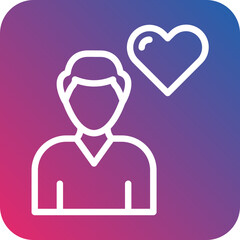 Obraz premium Love Icon Style