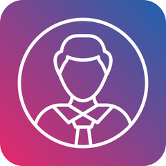 Obraz premium User Profile Icon Style