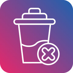 End Of Life Disposal Icon Style