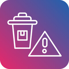 Waste Import Ban Icon Style