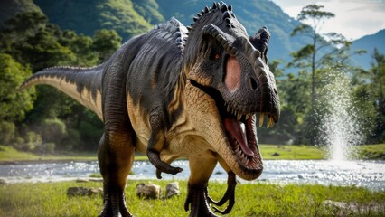 Fototapeta premium Predatory dinosaur