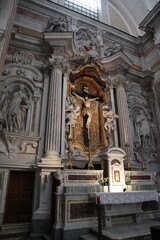 Napoli - Cappellone del transetto sinistro nella Basilica di San Giovanni