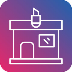 Beauty Salon Icon Style