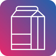 Dairy Free Food Icon Style