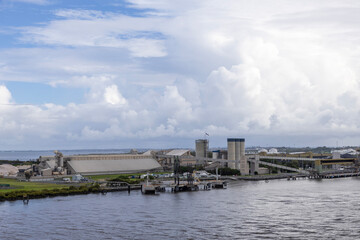 Fototapeta premium Port of Brisbane Docks