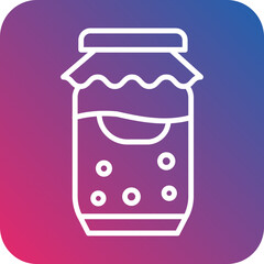 Fermented Food Icon Style