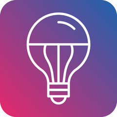Led Lamp Icon Style