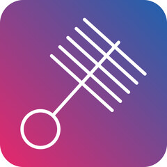 Test Tube Brush Icon Style