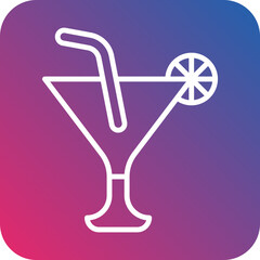Cocktail Icon Style