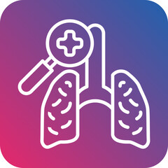 Organ Checkup Icon Style