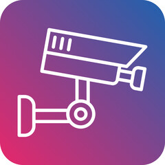 CCTV Camera Icon Style