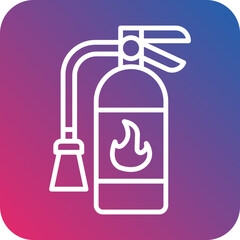 Fire Extinguisher Icon Style