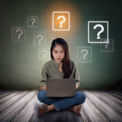 Young woman found answer