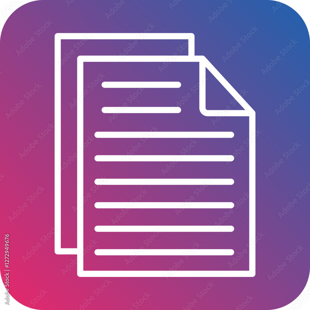 Poster files icon style