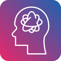 Mental Disorder Icon Style