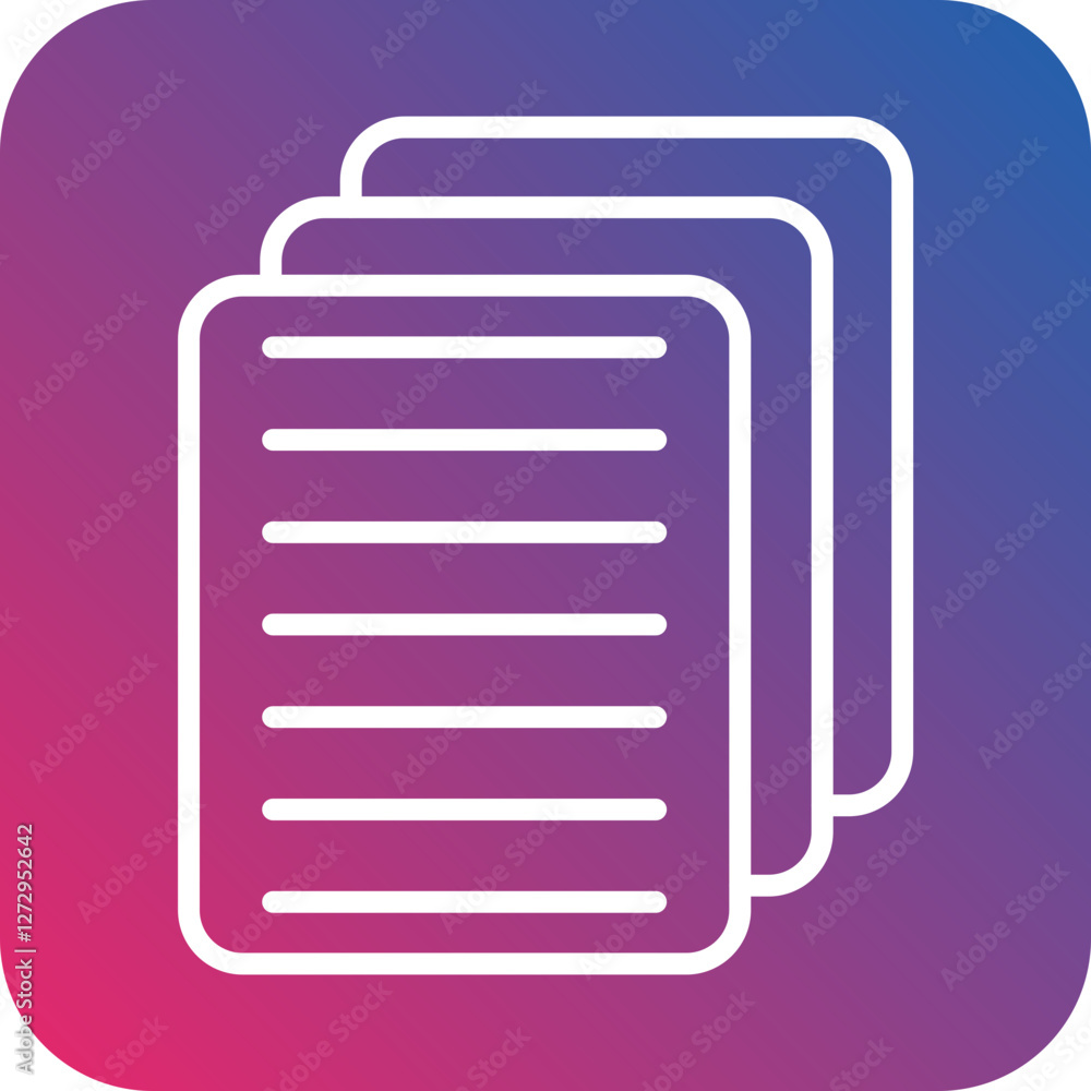 Poster documentation icon style