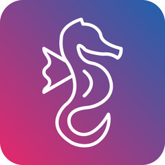 Seahorse Icon Style