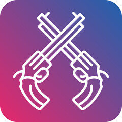 Revolver Icon Style