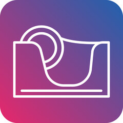 Tape Gun Icon Style
