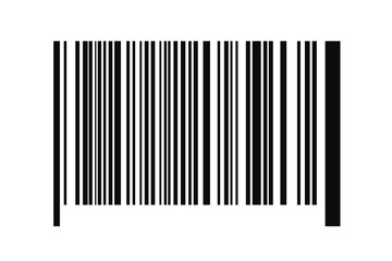 Barcode isolated on white background. Code stripes sticker. Barcode labels, customers qr code.