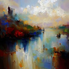 Expressionism Landscapes Backgrounds