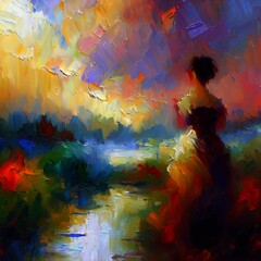 Expressionism Landscapes Backgrounds
