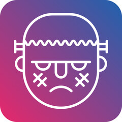 Frankensteins Monster Icon Style