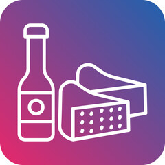 Food and Beer Icon Style