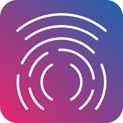 Thumb Print Icon Style