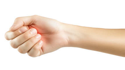 Closeup of hand holding small bite of food, a study in portion control and healthy snacking