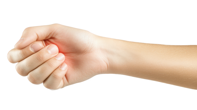 Closeup of hand holding small bite of food, a study in portion control and healthy snacking