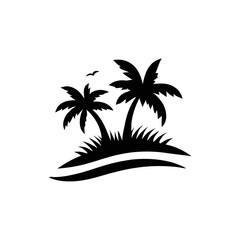 palm tree silhouette