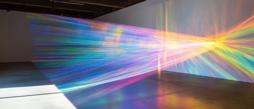 Dynamic viewpoints exploring an invisible conceptual art installation gallery