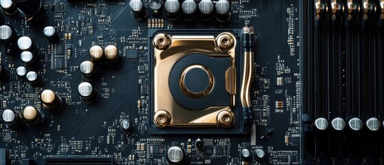 Exploring gpu backplate technology detailed close-up imagery in studio environment