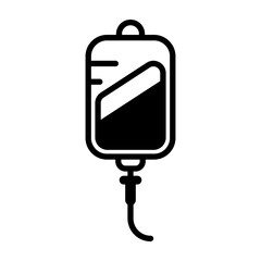Infuse icon, iv bag icon