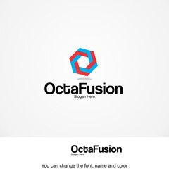 OctaFusion Logo Template Design Vector