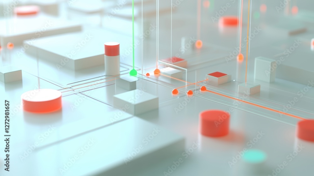 Poster flowchart visualization gigapixel technology in high fidelity digital environments
